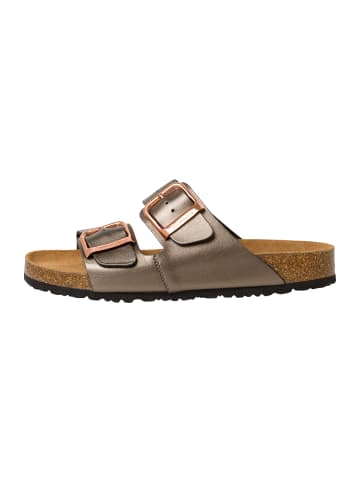 Tamaris Sandalen aus Leder Grau