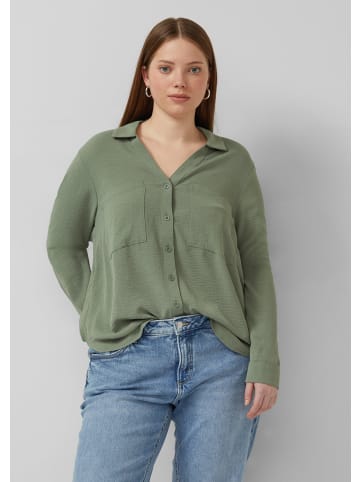 QS Bluse in 7927_salbeigrün
