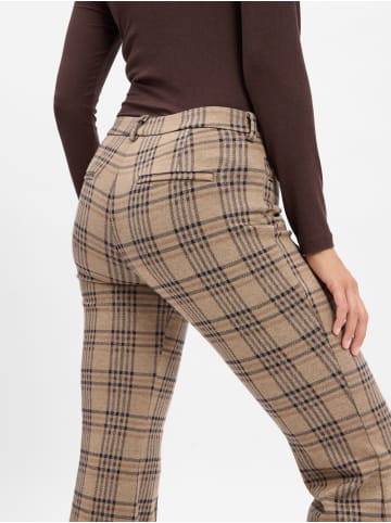 MAC HOSEN Stoffhose Dream Boot in melange schwarz