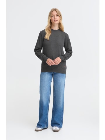 Oxmo Sweater OXMILLE ONECK in Grau