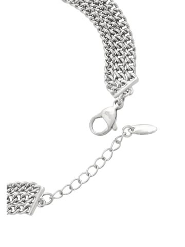 faina Women Multi Chain Bracelet in Silver
