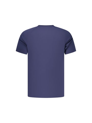 Nike Blau Polyester Herren T-Shirt