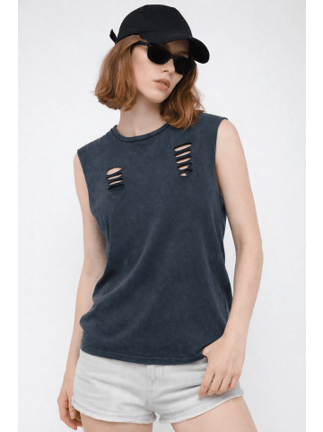 NO MATTER WHAT Shirt in Anthrazit