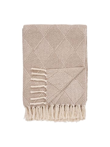 ebuy24 Plaid Bursa Taupe 130 x 180 cm