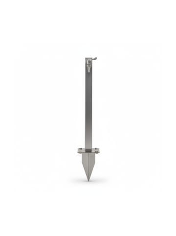 relaxdays Wasserzapfstelle in Silber - (B)30 x (H)66 x (T)15 cm