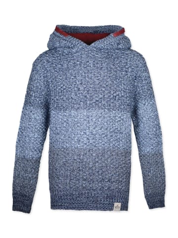 Band of Rascals Pullover " Twist and Shout Hooded " in blau