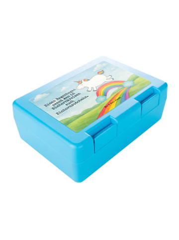 Mr. & Mrs. Panda Frischhaltedose Einhorn Regenbogen Design mit S... in Weiß