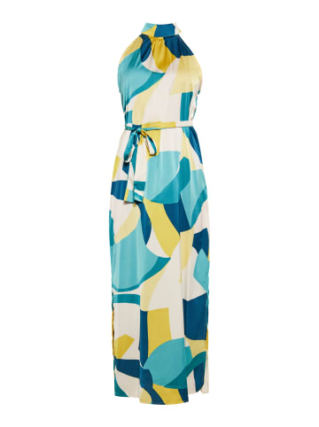 faina Damen Kleid in Blau Mehrfarbig