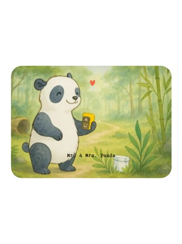 Mr. & Mrs. Panda Magnet Panda Geocaching Design ohne Spruch in Weiß