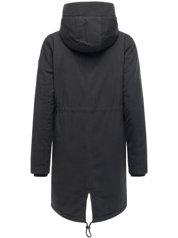 ragwear Wintermantel Coogle YOUMODO in Black