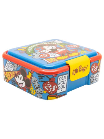 Disney Mickey Mouse Disney Mickey Mouse Kinder Brotdose – Lunchbox Pausenbox Schulbrotbox in Blau