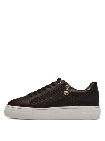 Tamaris Plateau Sneaker in Braun