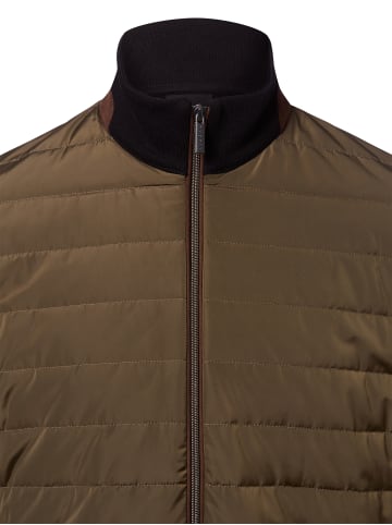 Bugatti Sweatjacke in schilf schwarz - 0002