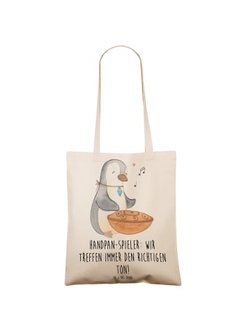 Mr. & Mrs. Panda Laptoptasche Handpan Spieler mit Spruch in Creme