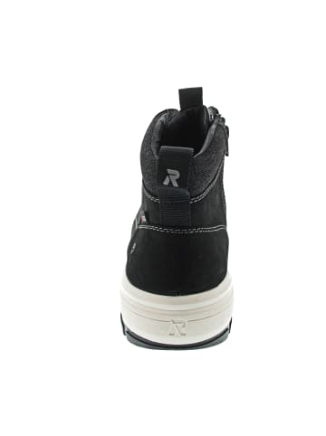 rieker Schnürstiefel Schwarz