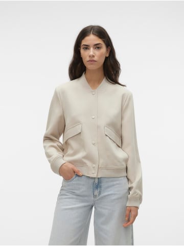 Vero Moda Mantel in Silver Lining