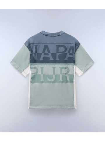 Napapijri T-Shirt "S-Anghiari Ss" in Weiß