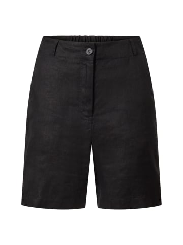 CASH-MERE.CH Leinen Hosen kurz in Schwarz
