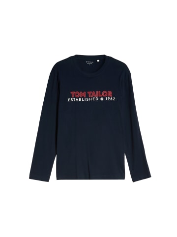 Tom Tailor Shirt in dunkelblau