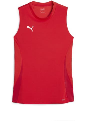 Puma Sportshirt "TeamGoal Sleeveless Jersey Wmns" in Rot