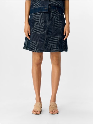 Object Minirock in Dark Blue Denim