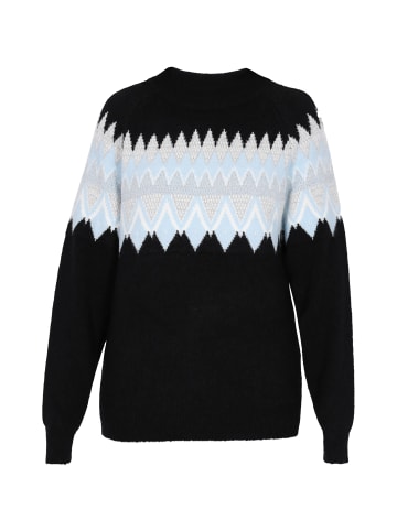 usha FESTIVAL Damen Pullover in Schwarz Mehrfarbig