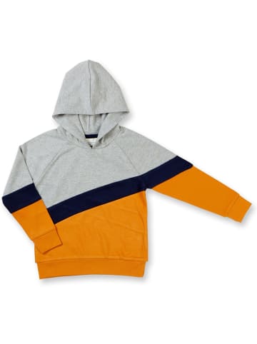 Sense Organics Sense Organics Jonas Hoodie Grey Melange/Curry Navy 5 Y