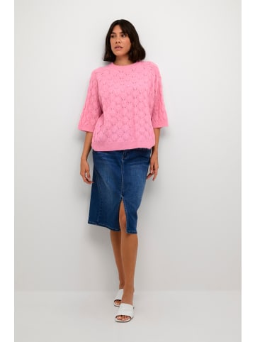 Kaffe Strickpullover KAmalene in Rosebloom Melange
