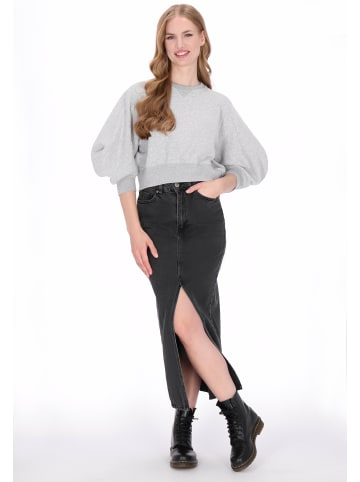 DreiMaster Women Sweatshirt in grey melange