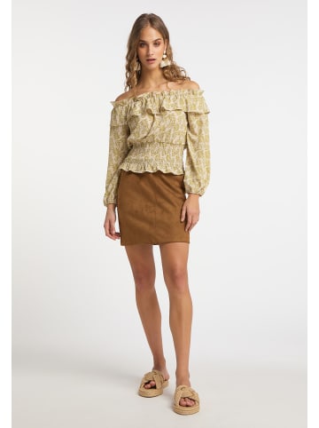 IZIA Damen Carmenbluse in Grün