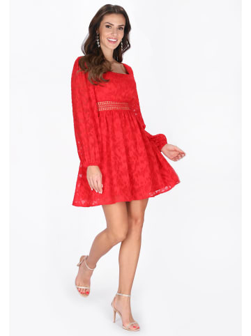 faina Women Dress in red