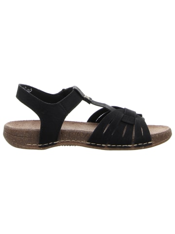 rieker Sandale in schwarz