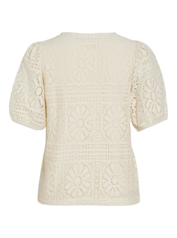 Vila Oberteil mit kurzen Ärmeln in Birch