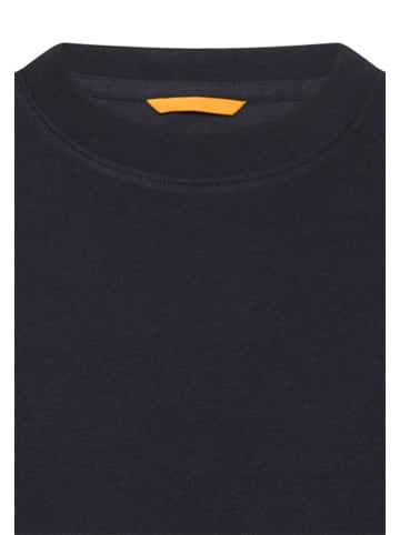 Camel Active T-Shirt aus reiner Baumwolle in Dunkelblau