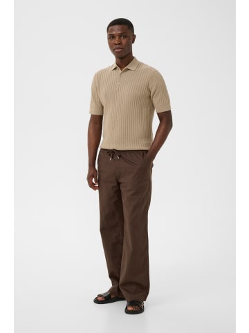 Matinique Casual Hose MABarton Gerade Passform in Chocolate Brown