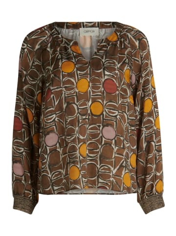 CARTOON Casual-Bluse in Braun