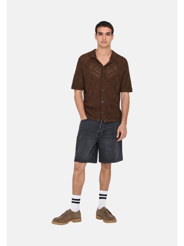 Only&Sons Hemd 'Kolmar' in braun