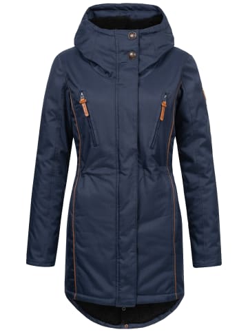 Brave Soul Funktionsmantel Vicky in navy