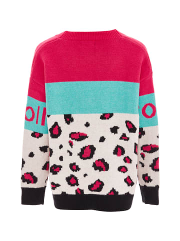 ebeeza Damen Strickjacke in Pink