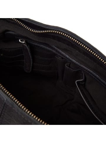 The Chesterfield Brand Schultertasche Leder 22 cm black