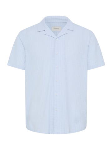 BLEND Kurzarmhemd BHBarny in Blau
