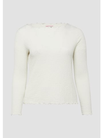 QS T-Shirt  in  0300_creme