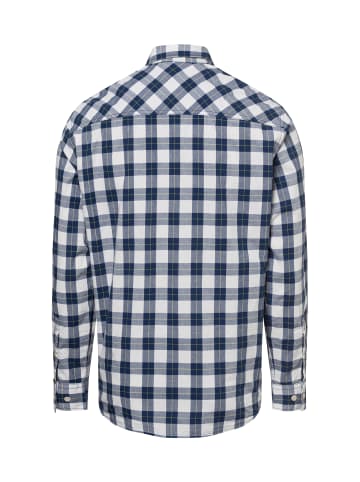 Camel Active Freizeithemd in indigo weiß