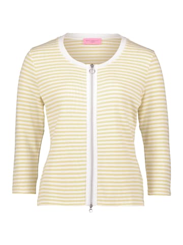 Betty Barclay Shirtjacke mit Struktur in Yellow/White