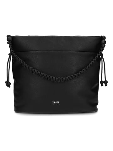 Zwei Perla Schultertasche 41 cm in black
