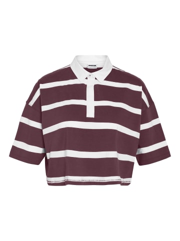 Noisy may Polo shirt in Burgundy