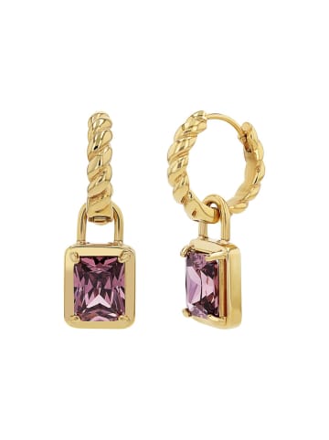 JOOP! Charm Creole Edelstahl, IP gold in Gold