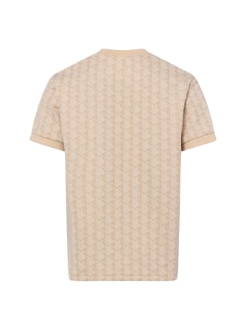 Lacoste T-Shirt in beige weiß