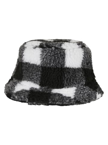  Flexfit Bucket Hats in white/black