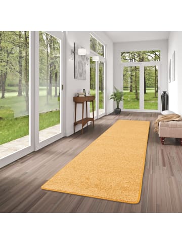 Snapstyle Hochflor-Teppich Mona in gelb